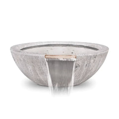 The Outdoor Plus 27-inch Sedona Water Bowl with Ivory Finish
